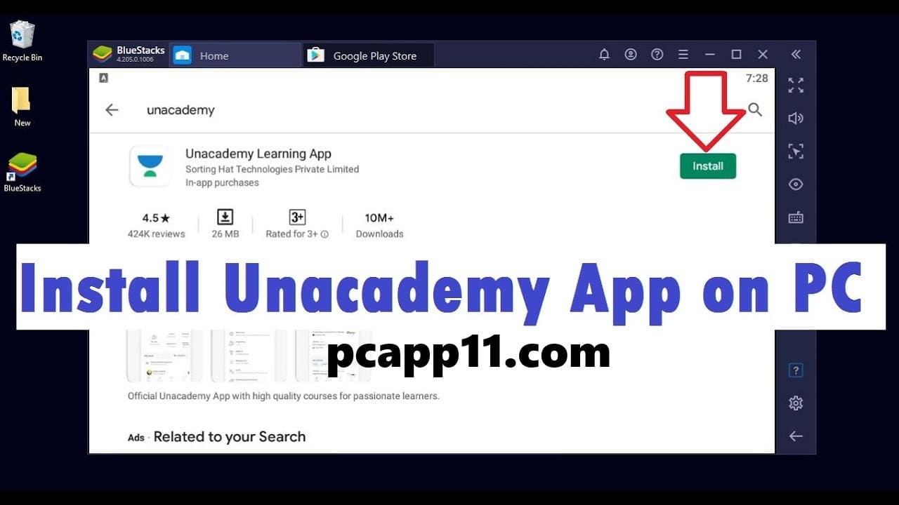 Unacademy App for PC Download