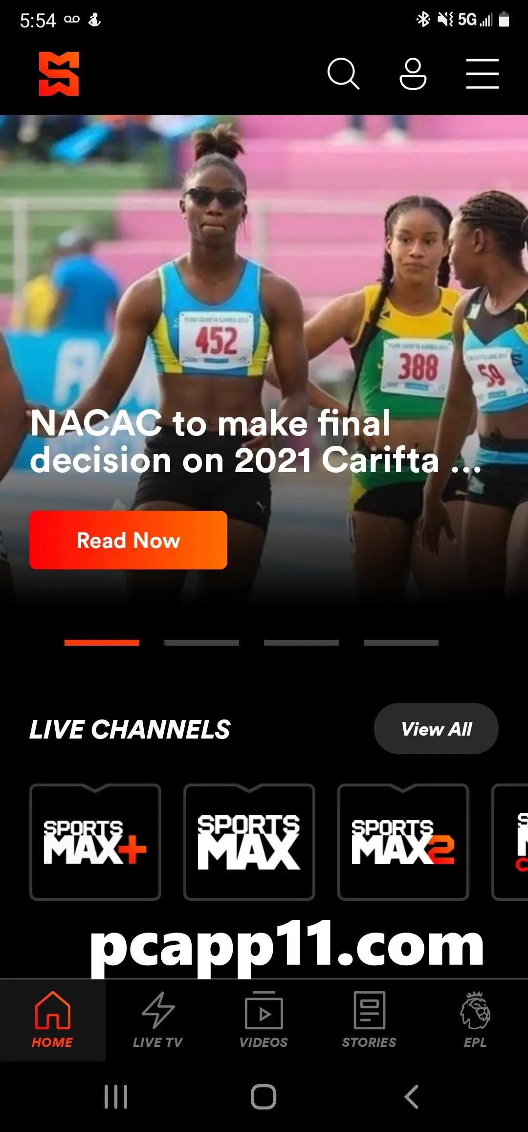Download SportsMax App for PC
