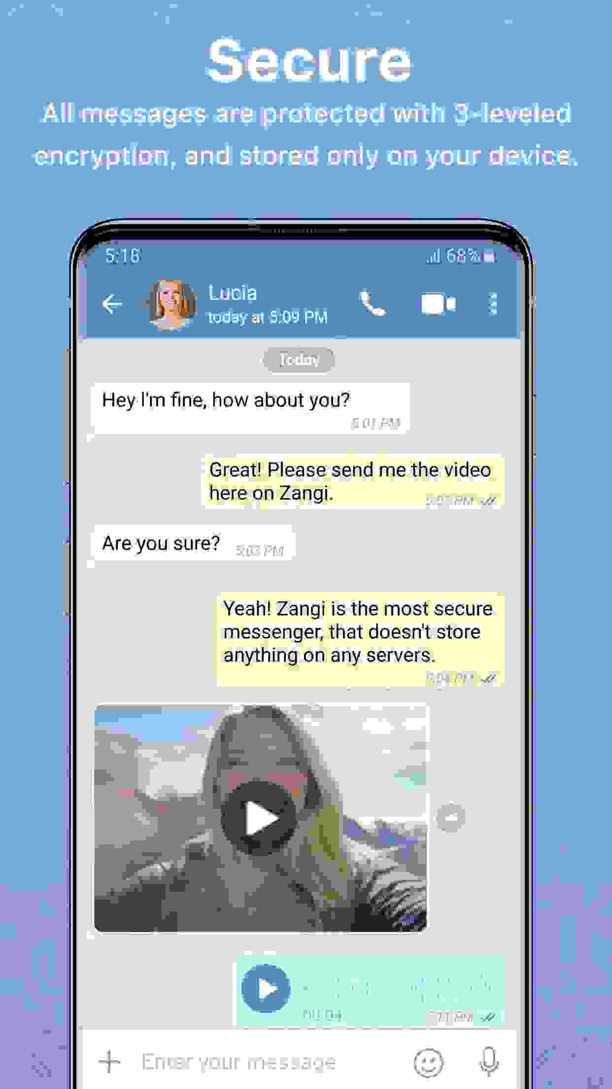 Download Zangi Private Messenger for PC 