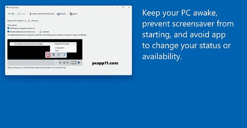 Stop ScreenSaver PC App